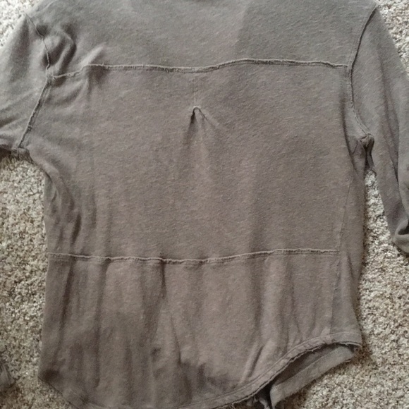 Free People brown button down - Picture 6 of 6